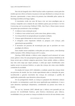 Lopes, J.J.M.; Costa, B.M.F. & Amorim, C.C.
 
Para nós da Geograﬁa não é difícil localizar onde se aportaram a maior parte do