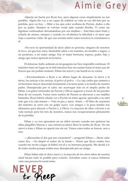 7 
»Quería ser fuerte por Ryan hoy, pero algunas cosas simplemente no son 
posibles. Algún día voy a ser capaz de celebra