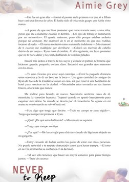 8 
―Ese fue un gran día. ―Sonreí al pensar en la primera vez que vi a Ethan 
hace casi una docena de años. Él había sido