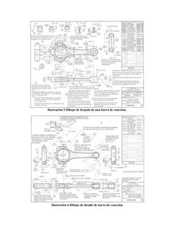 Ilustración 5 Dibujo de forjado de una barra de conexión.
Ilustración 6 Dibujo de detalle de barra de conexión
