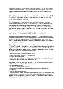 Estos problemas pueden ser resueltos con el correcto control en el manejo de alimentos y 
bebidas, así lo marcan diversos aut