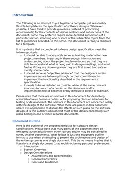 A Software Design Specification Template | PDF | Component Based ...