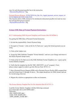 Payment Process Request Setup in R12 | PDF | Payments | Invoice