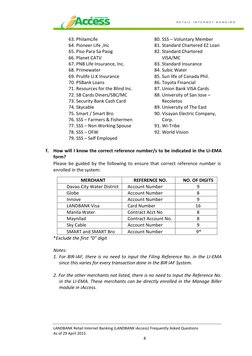 LANDBANK iAccess FAQ Guide | PDF | Transaction Account | Cheque