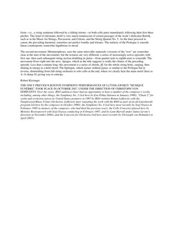 form—i.e., a rising semitone followed by a falling tritone—in both cello parts immediately following their first three
pitche