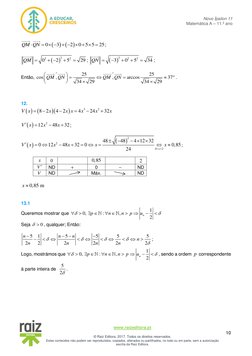10 
 
 
 
 
Novo Ípsilon 11  
Matemática A – 11.º ano 
www.raizeditora.pt  
 
© Raiz Editora, 2017. Todos os direit
