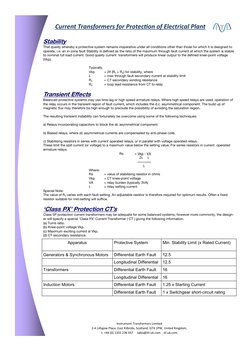 Stability 
That quality whereby a protective system remains inoperative under all conditions other than those for which it is