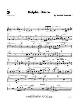 ビッグバンド譜面：Dolphin Dance/編曲:Bob Mintzer Dolphin Dance BB | PDF