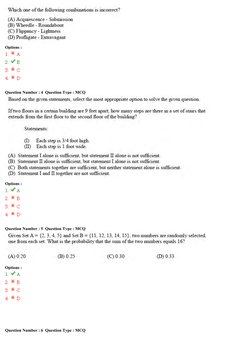 Options :
Question Number : 4  Question Type : MCQ
Options :
Question Number : 5  Question Type : MCQ
Options :
Question Nu