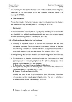 Megan Salomo
Business Management
PT2014-2075
                                                                    group
2
The