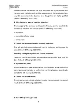 Megan Salomo
Business Management
PT2014-2075
                                                                    group
2
Stre
