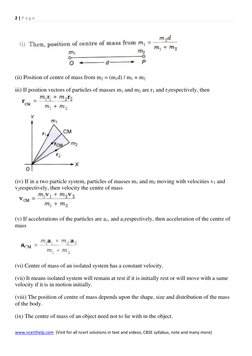 Class 11 Rotational Motion Notes | PDF | Rotation Around A Fixed Axis ...