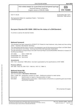 En10099 En 10089 PDF | PDF