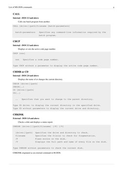 Comprehensive MS-DOS Command List | PDF | Dos | Command Line Interface