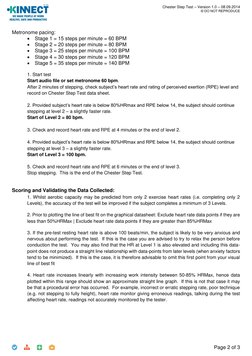 Chester Step Test1 | PDF | Heart Rate | Wellness