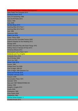 The Mad Drive November Masterlist 2016 | PDF | The Beatles