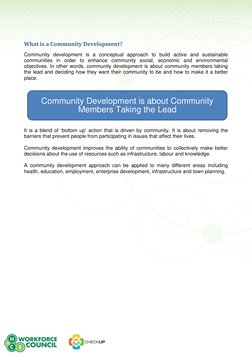 Community Development Guide Introduction to Community Development Guide | PDF | Community ...