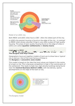 Ledc Model IGCSE Geography Revision Notes | PDF | Weathering | Volcano