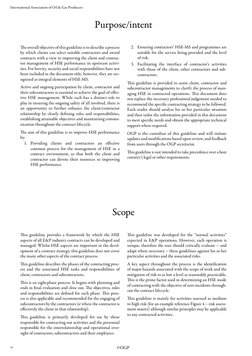 vi
International Association of Oil & Gas Producers
©OGP
The overall objective of this guideline is to describe a process 
by