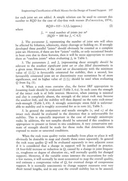 Barton, Lien and Lunde, 1974. Engineering Classification of Rock Masses ...