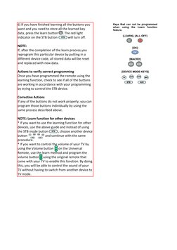 Anko Universal Remote Setup Guide | PDF | Set Top Box | Remote Control