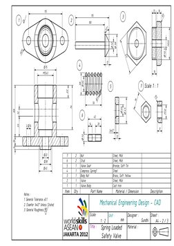 Steel, Mild
Nut
2
7
 
Steel, Mild
Stud
2
6
 
Bronze, Soft Tin
Valve Seat
1
5
 
Steel
Compress Spring1
1
4
 
Brass, Soft Yel