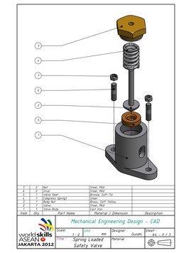 Steel, Mild
Nut
2
7
 
Steel, Mild
Stud
2
6
 
Bronze, Soft Tin
Valve Seat
1
5
 
Steel
Compress Spring1
1
4
 
Brass, Soft Yel