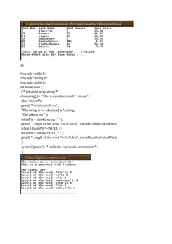 C Programming Final Exam Solutions | PDF | Value Added Tax | String ...