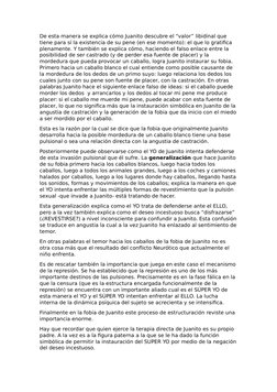 Análisis del Caso Juanito de Freud | PDF | Fobia | Sigmund Freud