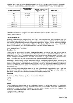 Granolithic Flooring Specifications | PDF | Tile | Concrete