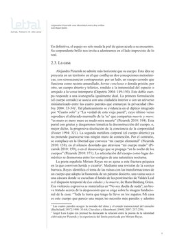 7
Alejandra Pizarnik: una identidad entre dos orillas
Luis Bagué Quilez
En definitiva, el espejo no solo muda la piel de quie