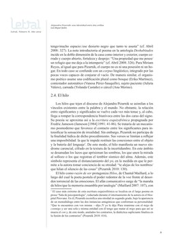 8
Alejandra Pizarnik: una identidad entre dos orillas
Luis Bagué Quilez
tengo/mucho espacio:/ese desierto negro que tanto te