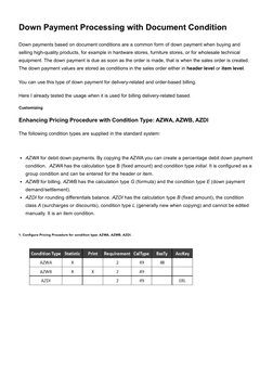 Down Payment Processing in SAP SD | PDF | Financial Transaction | Payments