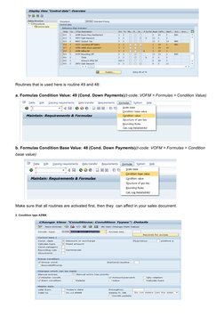 Down Payment Processing in SAP SD | PDF | Financial Transaction | Payments