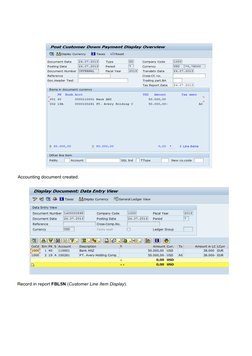 Down Payment Processing in SAP SD | PDF | Financial Transaction | Payments