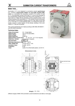 Summation Current Transformer Overview | PDF