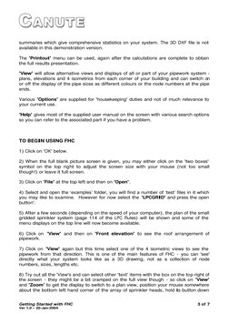 FHC Hydraulic Calculation Software Guide | PDF | Dialog Box | Menu ...