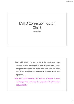 LMTD Correction Factor for Heat Exchangers | PDF | Heat Exchanger ...