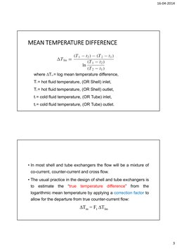 Table Temperature Difference Factor LMTD Correction Factor for Heat Exchangers | PDF | Heat Exchanger ...