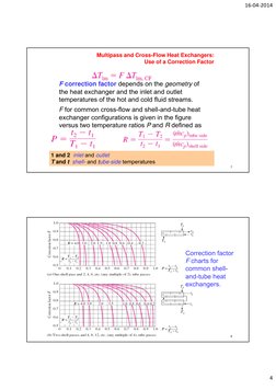 LMTD Correction Factor for Heat Exchangers | PDF | Heat Exchanger ...