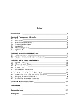 xi 
 
 
 
 
 
 
 
 
 
 
 
Índice 
 
 
Introducción 
 _________________________________________________________ 1 
 
Capítulo