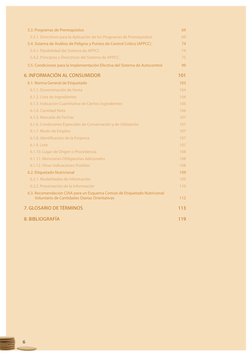 6
5.3. Programas de Prerrequisitos	
69
5.3.1. Directrices para la Aplicación de los Programas de Prerrequisitos	
69
5.4. Sist