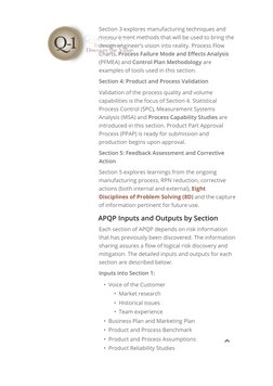 Section 3 explores manufacturing techniques and 
measurement methods that will be used to bring the 
design engineer’s vision