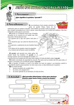 Sociedad de la Doctrina Cristiana                                                                            Salón de Prepara