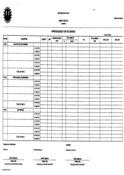 Pow Form DPWH Standard Forms for POW and DUPA | PDF | Economies | Government