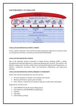 SAP Implementation at Colgate-Palmolive | PDF | Sap Se | Databases