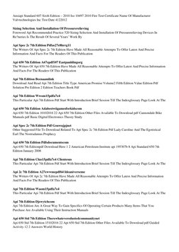 Download API 7th Edition eBook PDF | PDF