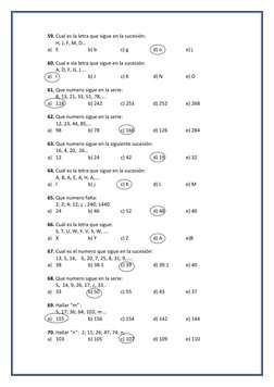 59. Cual es la letra que sigue en la sucesión: 
H, J, F, M, D…  
a) E   
 
b) b  
 
c) g 
 
d) o 
 
e) j 
 
60. Cual e sla le