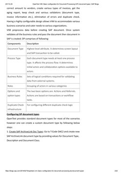 OpenText VIM - Basic Configuration For Document Processing (DP ...