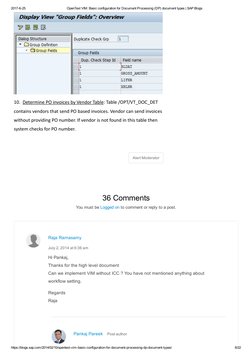 OpenText VIM - Basic Configuration For Document Processing (DP ...